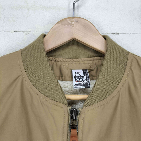 チャムス CHUMS キャンピングボマーボアジャケット メンズ  XL